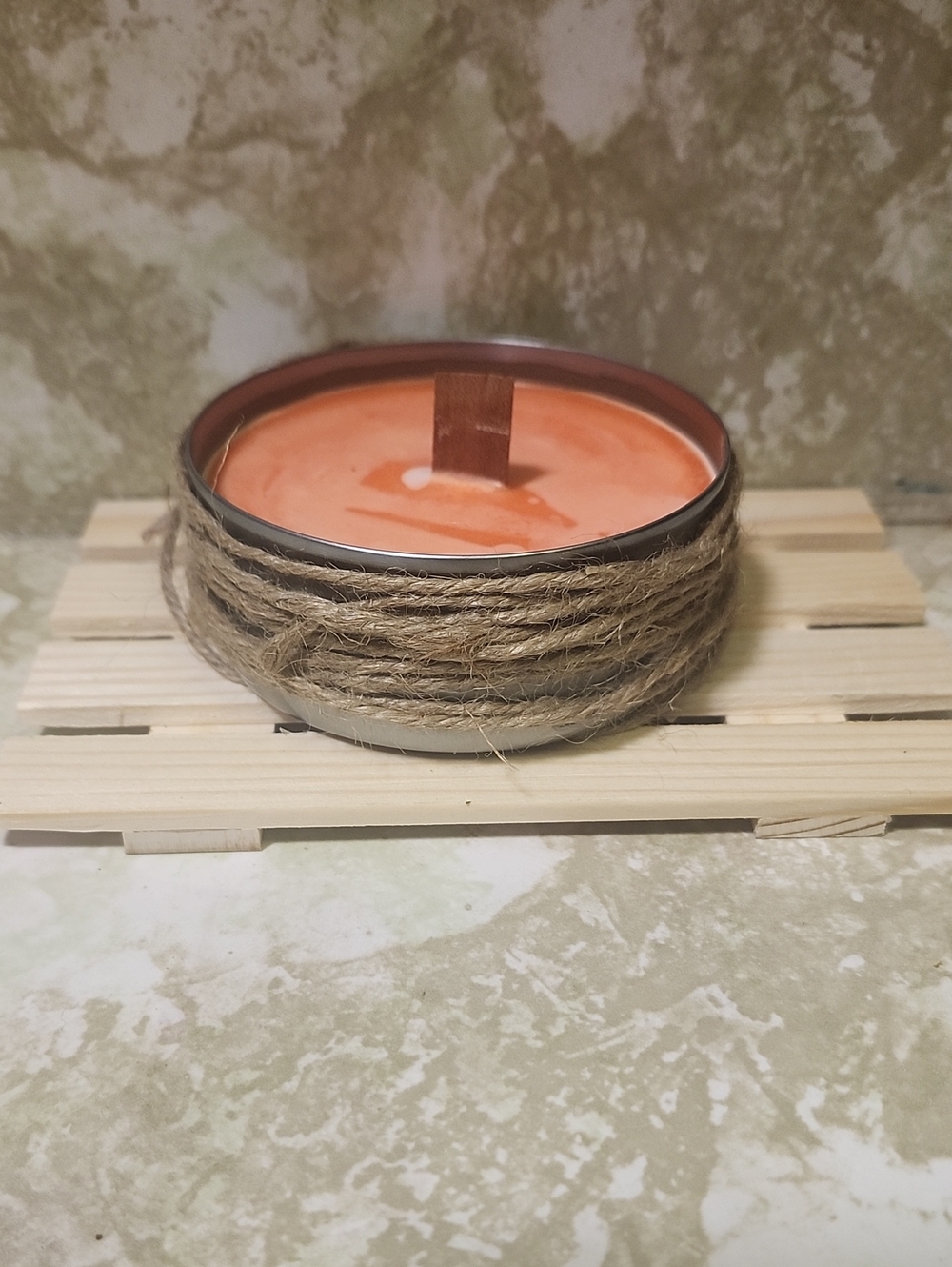Handcrafted Strawberry Glaze Cottage Core Soy Wax Candle